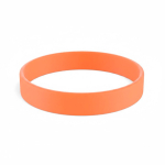 Silikon-Armband für Events, 100 % personalisierbar farbe orange siebte Ansicht