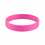 Silikon-Armband für Events, 100 % personalisierbar farbe neonpink siebte Ansicht