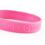 Silikon-Armband für Events, 100 % personalisierbar farbe neonpink