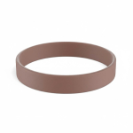 Silikon-Armband für Events, 100 % personalisierbar farbe dunkelbraun siebte Ansicht