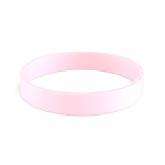 Silikon-Armband für Events, 100 % personalisierbar farbe hellrosa siebte Ansicht