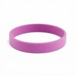 Silikon-Armband für Events, 100 % personalisierbar farbe lila siebte Ansicht