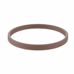 Individuell gestaltbares Silikonarmband, 100 % personalisierbar farbe braun siebte Ansicht