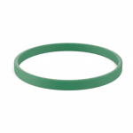 Individuell gestaltbares Silikonarmband, 100 % personalisierbar farbe dunkelgrün siebte Ansicht