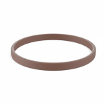 Individuell gestaltbares Silikonarmband, 100 % personalisierbar farbe dunkelbraun siebte Ansicht