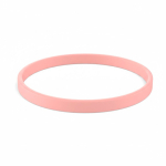 Individuell gestaltbares Silikonarmband, 100 % personalisierbar farbe korallenrot siebte Ansicht