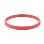 Individuell gestaltbares Silikonarmband, 100 % personalisierbar farbe granatrot siebte Ansicht