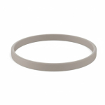 Individuell gestaltbares Silikonarmband, 100 % personalisierbar farbe aschgrau siebte Ansicht