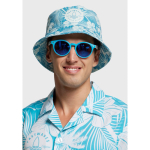 Polyester Anglerhut mit 150 g m² zur beidseitigen Personalisierung farbe weiß