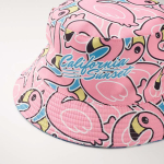 Reversibler Polyester Anglerhut mit 150 g m² in mehreren Größen farbe weiß fünfte Ansicht