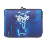 Wasserabweisende Laptop Hülle aus Neopren, ganzflächig bedruckbar farbe weiß