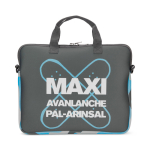 Laptop Tasche aus Neopren mit zwei Henkeln ganzseitig bedruckbar farbe weiß