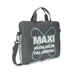Laptop Tasche aus Neopren mit zwei Henkeln ganzseitig bedruckbar farbe weiß