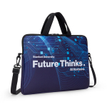 Laptop Tasche mit Trolley Schlaufe,100% personalisierbar farbe weiß