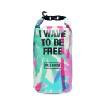 Wasserdichte PVC Tasche mit Schulterriemen 3,5 L ganzseitig bedruckbar farbe weiß