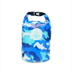 Wasserdichte PVC Tasche mit Schulterriemen 5,8 L ganzseitig bedruckbar farbe weiß