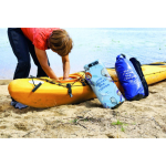 Wasserdichte PVC Tasche mit Schulterriemen 5,8 L ganzseitig bedruckbar farbe weiß