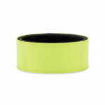 Reflektierendes Stoffarmband als Werbemittel in Silber oder Gelb farbe neongelb siebte Ansicht