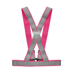 Reflektierender Arbeitsgürtel mit hoher Sichtbarkeit farbe pink dritte Ansicht