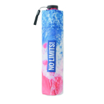Faltbarer und leichter Mini Taschenschirm Ø90 100% personalisierbar farbe weiß fünfte Ansicht
