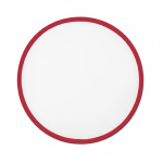Faltbares Frisbee mit farbigem Rand, 100 % personalisierbar farbe bordeaux siebte Ansicht