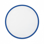 Faltbares Frisbee mit farbigem Rand, 100 % personalisierbar farbe blau siebte Ansicht