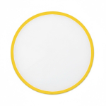 Faltbares Frisbee mit farbigem Rand, 100 % personalisierbar farbe gelb siebte Ansicht