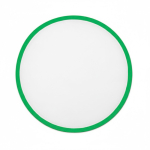 Faltbares Frisbee mit farbigem Rand, 100 % personalisierbar farbe grün siebte Ansicht