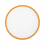 Faltbares Frisbee mit farbigem Rand, 100 % personalisierbar farbe orange siebte Ansicht
