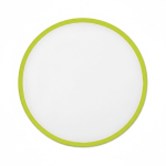 Faltbares Frisbee mit farbigem Rand, 100 % personalisierbar farbe lindgrün siebte Ansicht