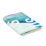 Individuell gefertigte Strandhandtuch aus Polyester und RPET, 350 g/m² farbe weiß
