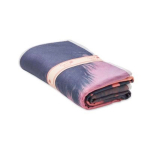 Individualisierbares Polyester Handtuch mit Elastikband zum Aufrollen farbe weiß