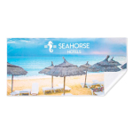 Individualisierbares Strandhandtuch aus Mikrofaser, 240 g/m² farbe weiß siebte Ansicht