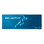 Individuell gefertigtes Sporthandtuch aus 100 % RPET, 140 g/m² farbe weiß