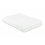Personalisierbare extra dünne Decke mit Polar Fleece, 270 g/m² farbe weiß