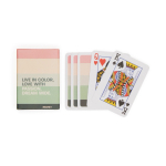 54 individualisierbare Mini Spielkarten mit matter Oberfläche farbe weiß siebte Ansicht