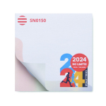 100 % Personalisierbare quadratische weiße Haftnotizen farbe weiß