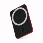 Individuell gefertigte selbstklebende Handyhülle mit 26 Saugnäpfen farbe dunkelrot dritte Ansicht