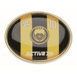 Individuell gefertigter ovaler Metall Pin, vollfarbig personalisierbar farbe farbe nude