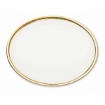Individuell gefertigter ovaler Metall Pin, vollfarbig personalisierbar farbe gold siebte Ansicht