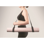 Individuell gefertigte Yoga Matte aus PU und Kokosgummi farbe hellrosa