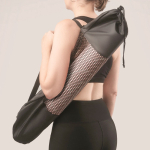 Individuell gefertigte Yoga Matte aus PU und Kokosgummi farbe hellrosa
