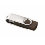 Personalisierbarer USB Stick mit ABS Techmate Gehäuse farbe schwarz