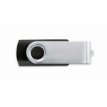 Personalisierbarer USB Stick mit ABS Techmate Gehäuse farbe schwarz siebte Ansicht