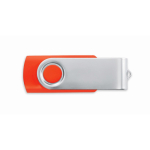 Personalisierbarer USB Stick mit ABS Techmate Gehäuse farbe rot siebte Ansicht