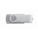 Personalisierbarer USB Stick mit ABS Techmate Gehäuse farbe grau siebte Ansicht
