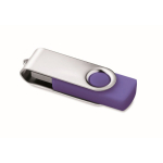 Personalisierbarer USB Stick mit ABS Techmate Gehäuse farbe violett