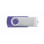 Personalisierbarer USB Stick mit ABS Techmate Gehäuse farbe violett siebte Ansicht
