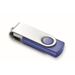 Personalisierbarer USB Stick mit ABS Techmate Gehäuse farbe köngisblau