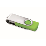 Personalisierbarer USB Stick mit ABS Techmate Gehäuse farbe transparentes lindgrün